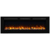 Lareira Elétrica de Embutir A50x152L, com Controle Remoto, 1500W, 110v, PURAFLAME EF174B, Preto