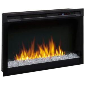 ectq1hbknbfb0b_3 jpg - Lareira Elétrica de Embutir A58x83L com Controle Remoto e Acrílico Ember, 110V, Dimplex XHD33G, Preta