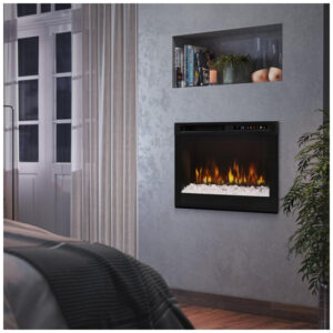 ectq1hbknbfb0b_4 jpg - Lareira Elétrica de Embutir A58x83L com Controle Remoto e Acrílico Ember, 110V, Dimplex XHD33G, Preta