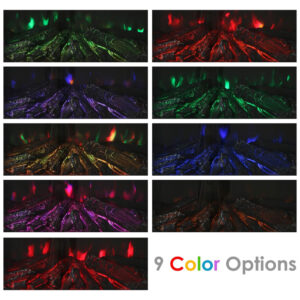 ectq3vs1v6l80b_3 jpg - Lareira Elétrica de Embutir A48x59L, com Controle Remoto, 1500W, 110v, SUNNYDAZE LOE 364, Preto