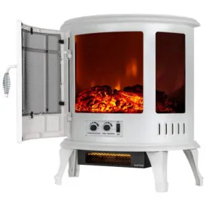 ectqawa4tj510b_0 jpg - Lareira Elétrica com Chamas 3D Ajustável, Branca, 110v, E FLAME USA EF FS2213W, Branco
