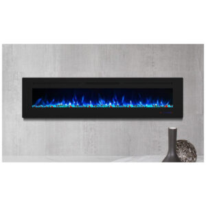 ectqbcqxdx5b0b_5 jpg - Lareira Elétrica de Embutir A40x182L com Controle Remoto e Temporizador, 110V, Masarflame, Preta