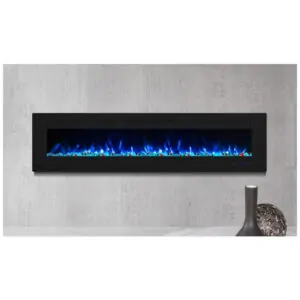 ectqbcqxdx5b0b_5 jpg - Lareira Elétrica de Embutir A40x182L com Controle Remoto e Temporizador, 110V, Masarflame, Preta