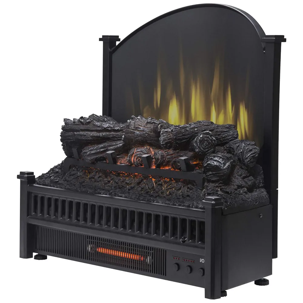 ectqbnp8kbj70b_0 jpg - Lareira Elétrica Ecológica com Efeito de Chama Realista, Troncos, Controle Remoto Multifuncional Brasas Brilhando Aleatoriamente, 110V, Pleasant Hearth, Preta