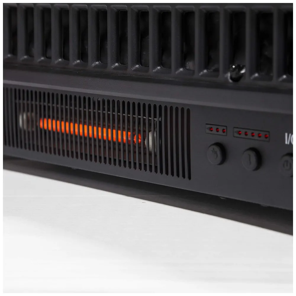 ectqbnp8kbj70b_3 jpg - Lareira Elétrica Ecológica com Efeito de Chama Realista, Troncos, Controle Remoto Multifuncional Brasas Brilhando Aleatoriamente, 110V, Pleasant Hearth, Preta