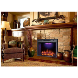 ectqbpmbrvz70b_7 jpg - Lareira Elétrica Masar Flame de Embutir A62x83L com Controle Remoto e Som de Fogo, 1500W, 110v, MASARFLAME, Preto