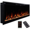 ectqc1jkcddd0b_0 jpg - Lareira Elétrica Linear Inteligente Modern Ember Aerus de 127 cm, Embutida ou de Parede, Chamas LED Multicoloridas, Wi Fi, Alexa, Google