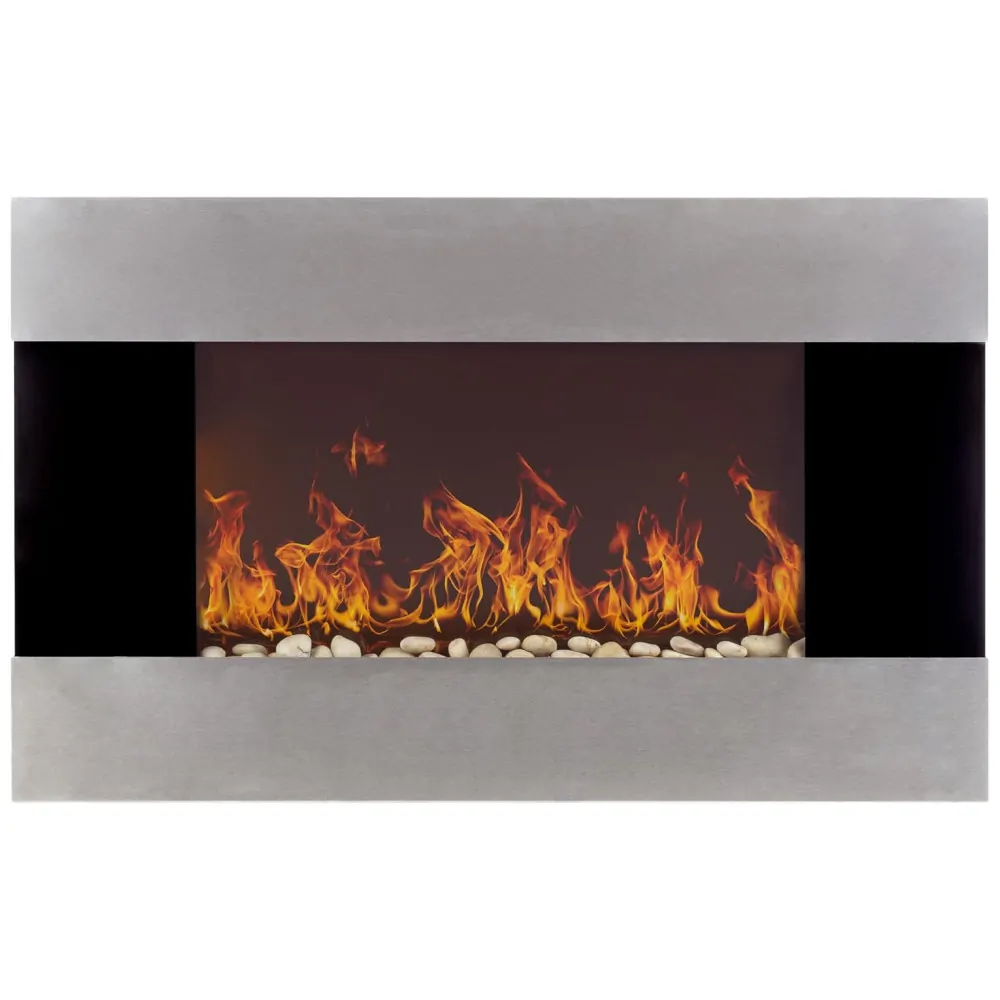 ectqc1qwzzo00b_0 jpg - Lareira Elétrica de Embutir A55x91L, com Controle Remoto 2 Configurações, 1500W, 110v, NORTHWEST 80 EF421S, Preto