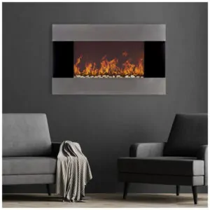 ectqc1qwzzo00b_5 jpg - Lareira Elétrica de Embutir A55x91L, com Controle Remoto 2 Configurações, 1500W, 110v, NORTHWEST 80 EF421S, Preto