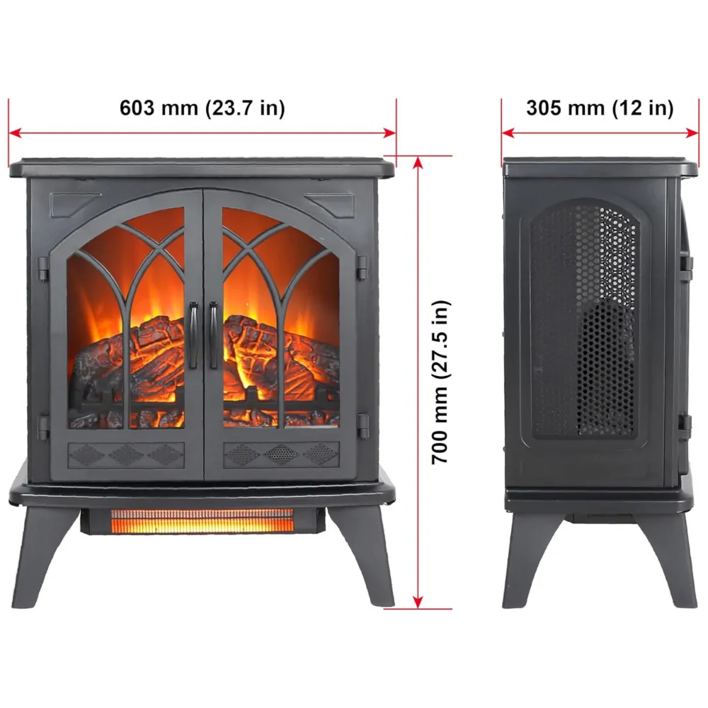 ectqd7jqtsnc0b_5 jpg - Lareira Elétrica Portátil com Brilho Ajustável, Chamas Realistas 3D e Controle Remoto, 110V 1500W, Innoflame, Preta