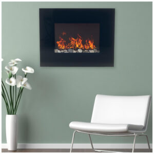 ectqe5pwzzo00b_2 jpg - Lareira Elétrica de Embutir A51x66L, com Controle Remoto, 1500W, 110v, NORTHWEST 80 EF451S, Preto