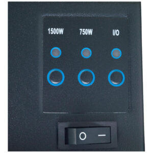 ectqe5pwzzo00b_4 jpg - Lareira Elétrica de Embutir A51x66L, com Controle Remoto, 1500W, 110v, NORTHWEST 80 EF451S, Preto