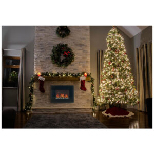 ectqe5pwzzo00b_6 jpg - Lareira Elétrica de Embutir A51x66L, com Controle Remoto, 1500W, 110v, NORTHWEST 80 EF451S, Preto