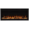 ectqkbqfcz190b_0 jpg - Lareira Elétrica de Embutir A43x101L cm com Chamas Multicoloridas, Controle Remoto, Conjunto de Toras de Fogo Falso e Cristais, 110V 1500W, FIREBLAZE, Preta