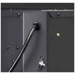 ectql1dqy1j70b_6 jpg - Lareira Elétrica de Embutir A59x69L com Controle Remoto e Chamas Multicolorida, 110V, Dimplex XHD28L, Preta