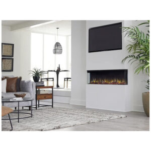 ectqm5m7lbb90b_2 jpg - Lareira Elétrica de Embutir L152 x A44 com WiFi e Controle Inteligente, 110V 750W 1500W, Touchstone, Preta