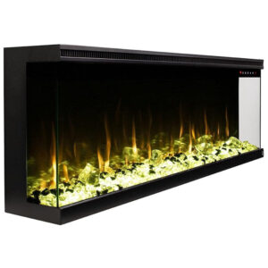 ectqm5m7lbb90b_8 jpg - Lareira Elétrica de Embutir L152 x A44 com WiFi e Controle Inteligente, 110V 750W 1500W, Touchstone, Preta