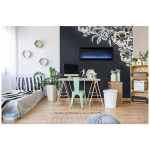 ectqp7m8m1970b_1 jpg - Lareira Elétrica de Embutir A44x106L, 110V 1500W, Napoleon Alluravision NEFL42CHS, Preta