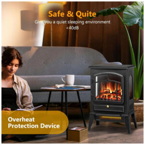 ectqq3q39y9c0b_3 jpg - Lareira Elétrica Portátil com Chamas Realista, Design Retrô e Termostato, 110V 1500W, Xbeauty, Preta