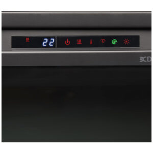 ectqt66lm1j70b_2 jpg - Lareira Elétrica de Embutir A58x71L com Controle Remoto e Acrílico Ember, 110V, Dimplex XHD28G, Preta