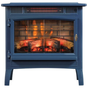 Lareira Elétrica Duraflame 61x59cm 1500W Chamas 3D Quartzo Portátil 110V