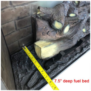 ectqvw667xw70b_5 jpg - Lareira Elétrica PuraFlame EF302A de Embutir A56x89L com Controle Remoto, 110V, 1500W, Preta