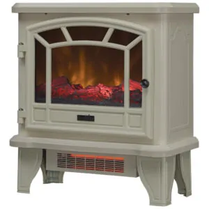 Lareira Elétrica Duraflame 53x58cm 1500W Infravermelho Chamas LED Portátil 110V