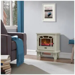 Lareira Elétrica Duraflame 53x58cm 1500W Infravermelho Chamas LED Portátil 110V