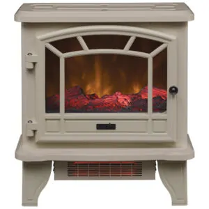 Lareira Elétrica Duraflame 53x58cm 1500W Infravermelho Chamas LED Portátil 110V