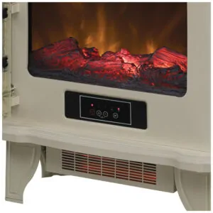 Lareira Elétrica Duraflame 53x58cm 1500W Infravermelho Chamas LED Portátil 110V
