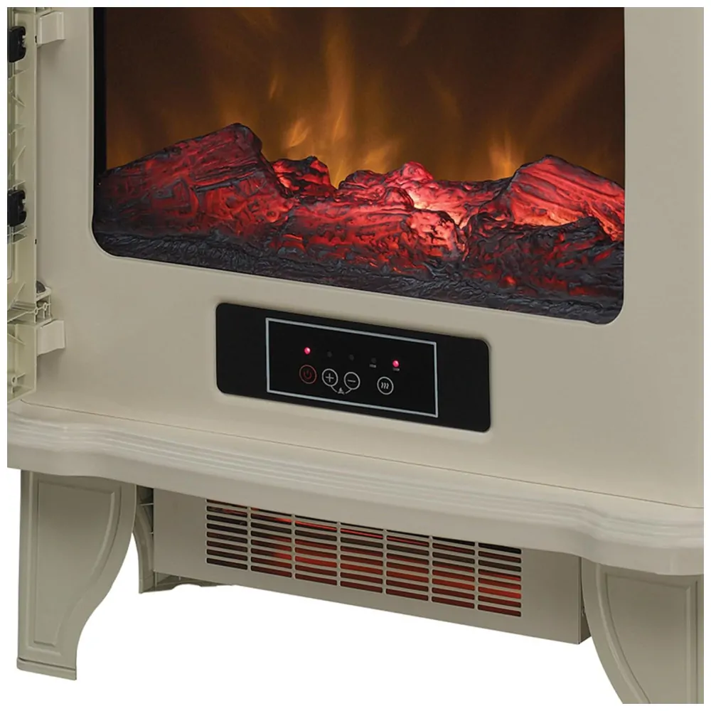 Lareira Elétrica Duraflame 53x58cm 1500W Infravermelho Chamas LED Portátil 110V