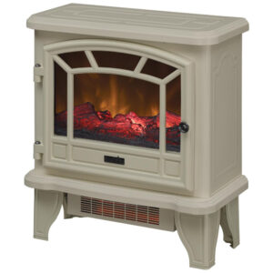 ectqwwlv7o210b_6 jpg - Lareira Elétrica Portátil Infravermelho com Efeito de Chamas Realista e Controle Remoto, 110V 1500W, Duraflame, Creme