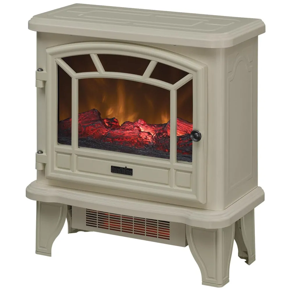 Lareira Elétrica Duraflame 53x58cm 1500W Infravermelho Chamas LED Portátil 110V