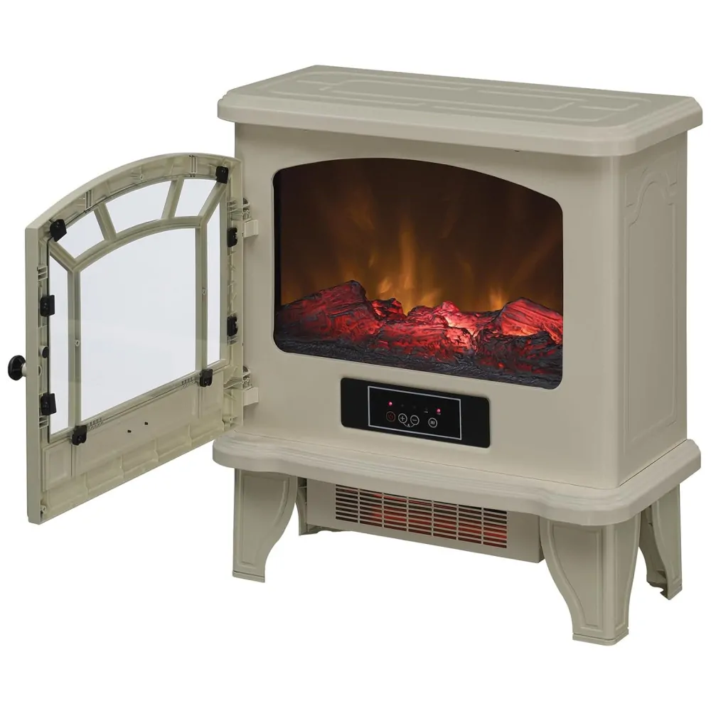 Lareira Elétrica Duraflame 53x58cm 1500W Infravermelho Chamas LED Portátil 110V
