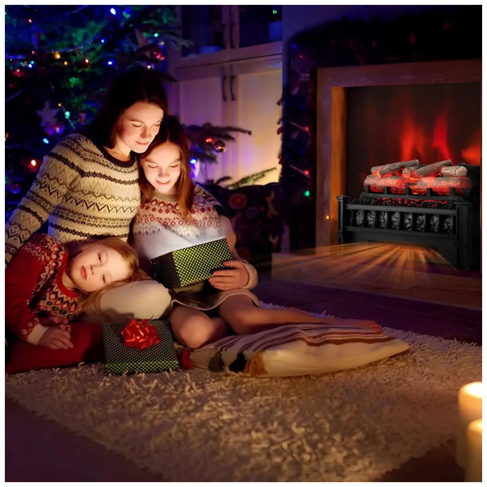 ectqxg2h1q9c0b_1 jpg - Lareira Elétrica Ecológica 20 50 cm com Cama de Brasa de Bétula Realista, Temperatura Ajustável e Proteção Contra Superaquecimento, 110V 1500W, Tangkula, Preta