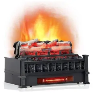 ectqxg2h1q9c0b_9 jpg - Lareira Elétrica Ecológica 20 50 cm com Cama de Brasa de Bétula Realista, Temperatura Ajustável e Proteção Contra Superaquecimento, 110V 1500W, Tangkula, Preta