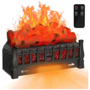 ectqxq3c86mc0b_0 jpg - Lareira Elétrica Ecológica 20 50cm com Controle Remoto, Efeito de Chama Realista, e Temporizador, 110V 1500W, Mollie, Preta