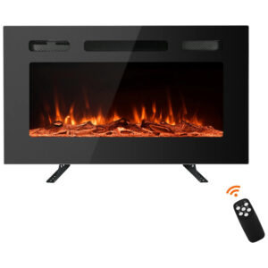 ectqyrlvz6h90b_0 jpg - PAOLFOX ECP 30 Lareira Elétrica de Embutir A43x76L com Controle Remoto, 110V, 1500W, Preta