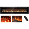 ectqzy5bh2jc0b_0 jpg - Lareira Elétrica de Embutir A44x187L cm com Controle de Temperatura, Chamas Multicoloridas, Temporizador e Controle Remoto, 110V 1500W, Kentsky, Preta