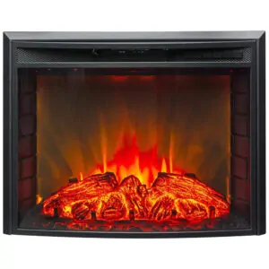 ectqs2sws2290b_0 jpg - Lareira Elétrica de Embutir A53x70L com Controle Remoto e Temporizador, 110V, FIREBLAZE, Preta