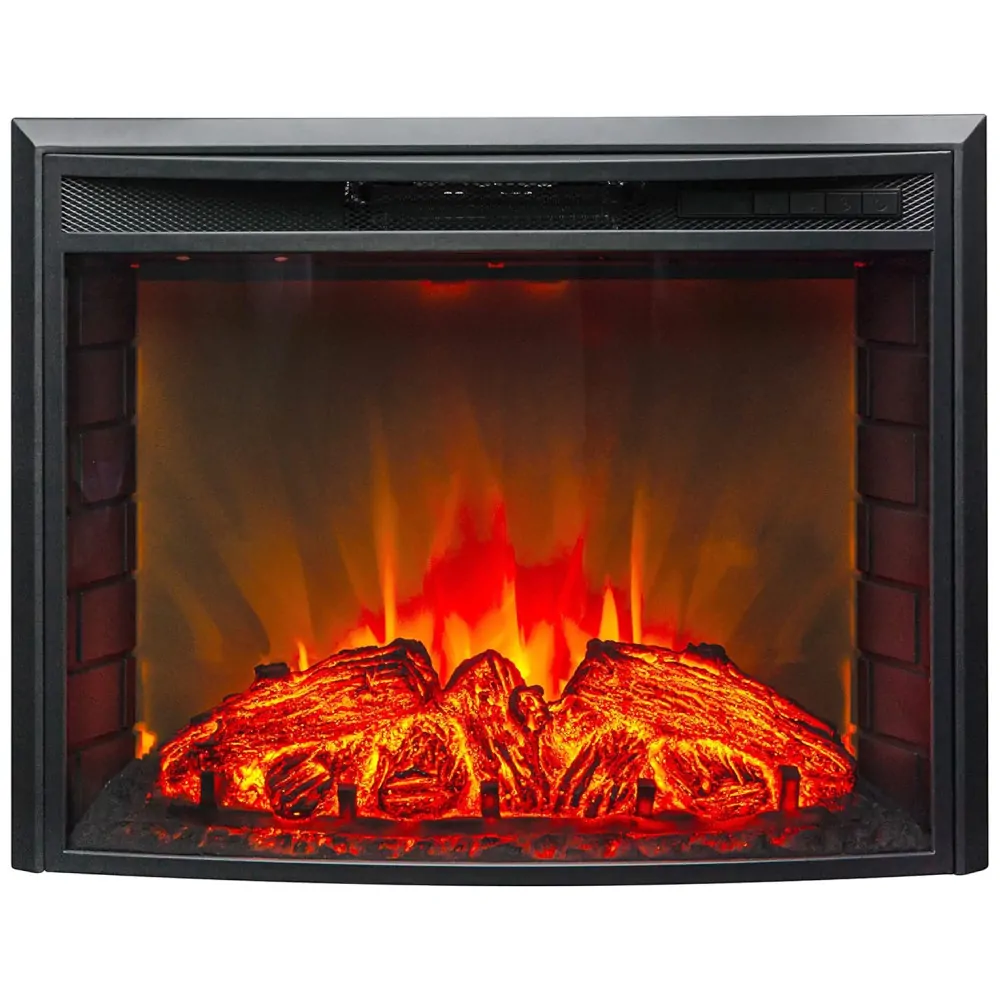 ectqs2sws2290b_0 jpg - Lareira Elétrica de Embutir A53x70L com Controle Remoto e Temporizador, 110V, FIREBLAZE, Preta