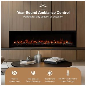 ectq11w9vwlc0b_4 jpg - Lareira Elétrica Linear Inteligente Modern Ember Highmark 213,36 cm Premium com Chamas Personalizáveis em 10 Cores, Design Oculto de Ventilação,