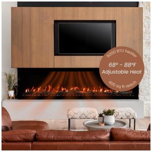 ectq5fvtwwlc0b_6 jpg - Lareira Elétrica Linear Inteligente Modern Ember Highmark de 254 cm Premium, Chama com 10 Cores, Design Oculto e Elegante, Instalação Embutida
