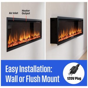 ectqbwyxmkgc0b_6 jpg - Lareira Elétrica Westinghouse de 188 cm, Compatível com Alexa e Google Home, Montagem na Parede ou Embutida, Timer de 24 Horas,