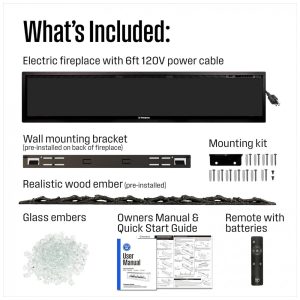ectqbwyxmkgc0b_8 jpg - Lareira Elétrica Westinghouse de 188 cm, Compatível com Alexa e Google Home, Montagem na Parede ou Embutida, Timer de 24 Horas,