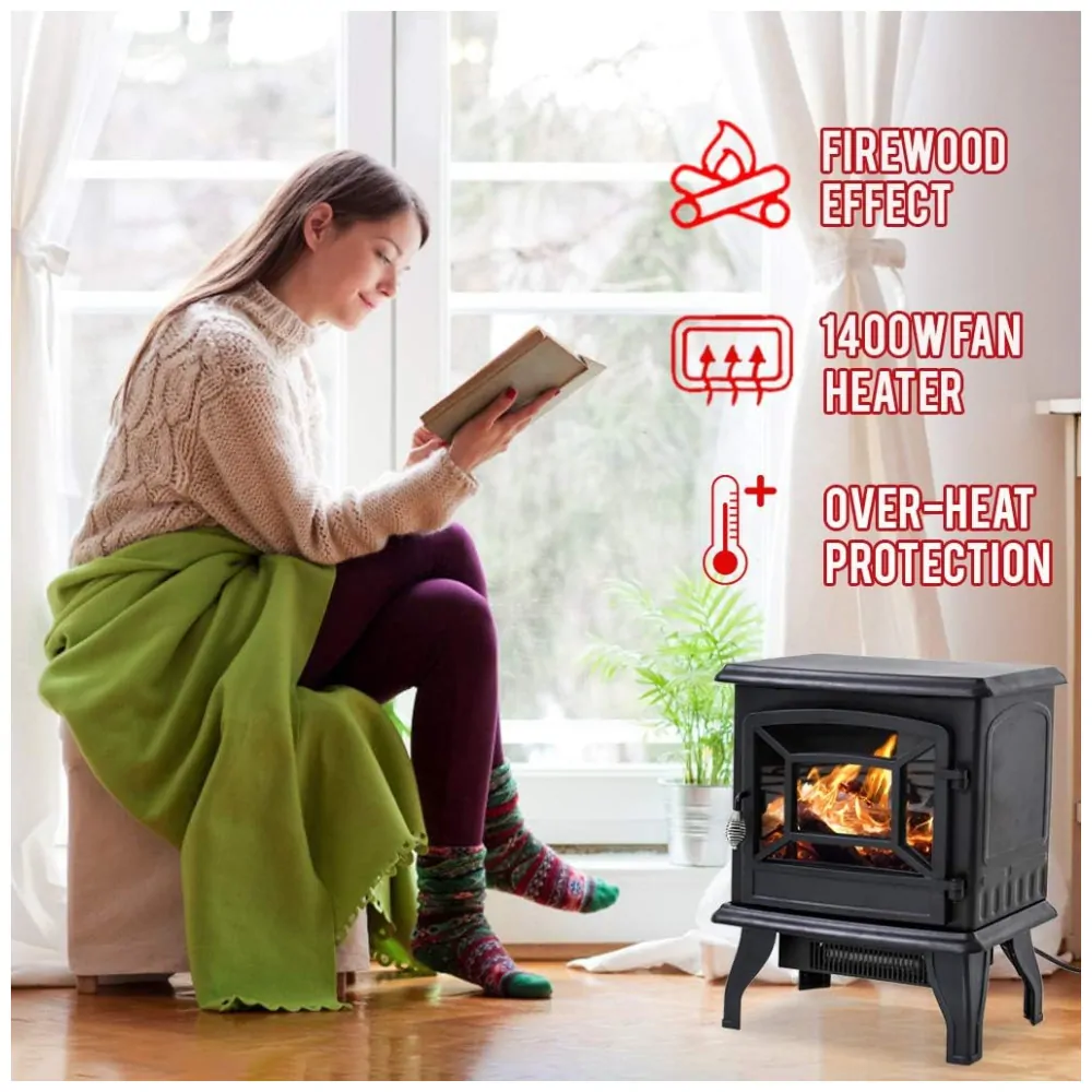 ectqv8d41qz70b_2 jpg - Lareira Elétrica Portátil com Termostato e Efeito de Chama Ralista, 110V 1500W, FDW, Preta
