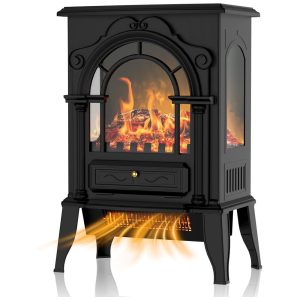 ectqd32dgdrc0b_0 jpg - Lareira Elétrica Portátil com Efeito de Chamas Realista 3D e Proteção Contra Superaquecimento, 110V 1500W, Eueiriup, Preta