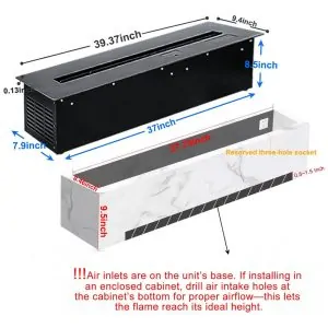 ectqqbzrm9hf0b_3 jpg - Lareira Elétrica 3D Vapor d Água Sxysgf 8 Cores Chamas Ajustáveis Recessível Controle Remoto App Timer Aço Inoxidável 100cm