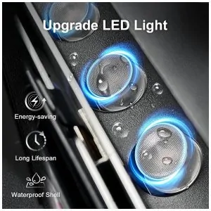 Lareira Elétrica 3D a Vapor d Água Sxysgf Tela Touch Controle Remoto Multicolor 80L 3D Aço Inoxidável 80 cm