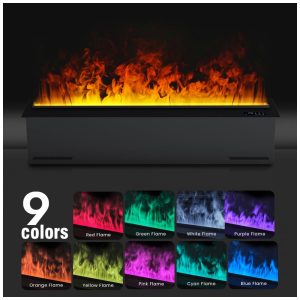 ectqyrw5pysc0b_2 jpg - Lareira Elétrica Vapor d Água Mexhom Multicolor Chama Atomizada Recessível Controle Remoto 200cm 110 120V